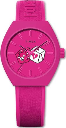 Timex TW2W96800 Mens Lab Collab Watch - Pink - One Size