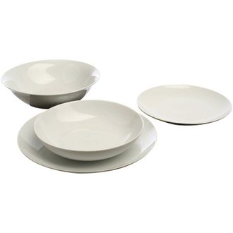 Tognana Tognana Servizio da Tavola 19 Pezzi Metropolis Bianco