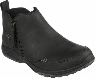 Skechers Womens Reggae Fest 2.0 Zip On Booties In Black