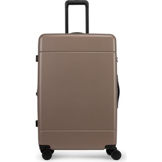 Calpak Large Hue 30-Inch Rolling Suitcase in Chocolate at Nordstrom