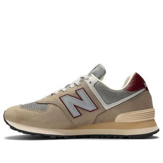 New Balance 574 Arid Stone Monarch Burgundy U574SKB