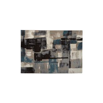 OEM Alfombra Decorativa 60&times;110 Cm - Polipropileno Fris&eacute; Azul - Blu004