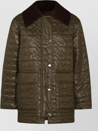 Ganni quilted puffer jacket