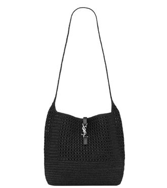 Saint Laurent Black Le 5 A 7 Medium Tote
