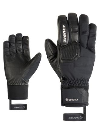 Ziener Skihandschuhe ZIENER GINOS-Z GTX PR glove man, Herren, Gr. 7.5, schwarz, Materialmix, Handschuhe Skihandschuhe