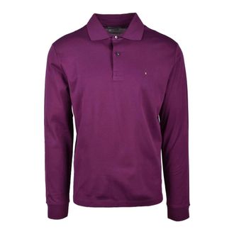 Ballantyne Tops, Heren, Paars, L, Katoen, Katoenen Polo Shirt