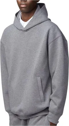 Uniqlo Sweat Oversized Hoodie Ash Grey 482309-03