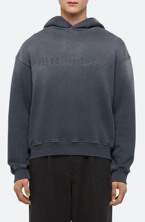 Helmut Lang Lazer Studio Hoodie in Steel Grey at Nordstrom, Size Medium