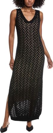 Brunello Cucinelli Crochet Linen & Silk-Blend Maxi Dress
