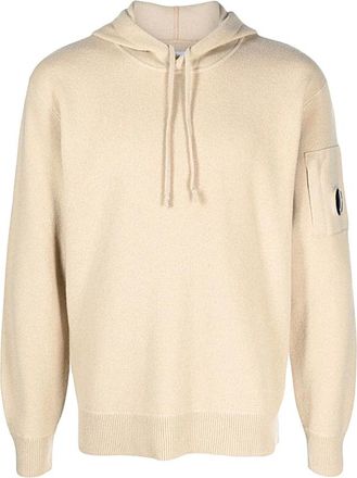 C.P. Company C.p. Company, Heren, Sweatshirts & Hoodies, Beige, Maat: 3XL