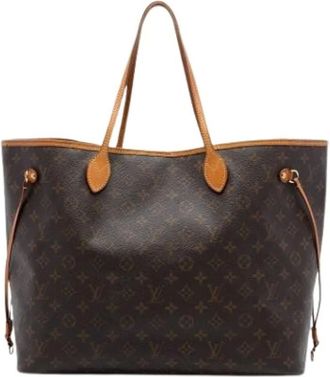 Louis Vuitton Pre-owned Tote Bags, female, Brown, Size: ONE SIZE Pre-owned Neverfull GM