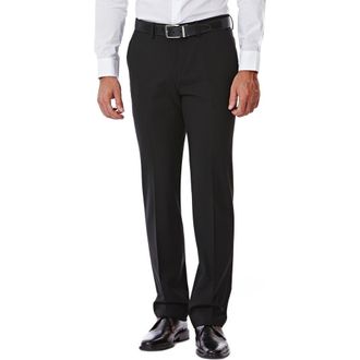 Haggar Black Herringbone Ultra Slim Stretch Suit Pants at Nordstrom Rack, Size 32 X 32