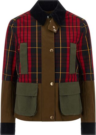 Alexander McQueen Patchwork-Jacke