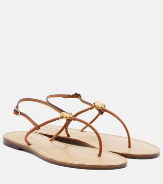 Amanu Studio Naivasha leather thong sandals