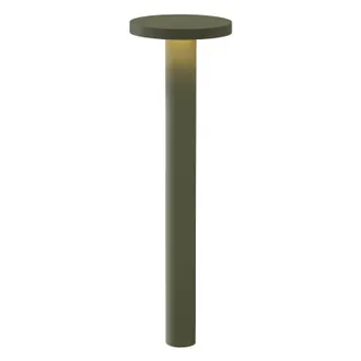 Rossini Illuminazione Tiberio - Paletto Led Da Terra 10w 3000k Ip65 - Bollard Da Giardino In Colore Verde - Altezza 75cm - Ottica 82&deg; - Design Moderno Rossini Group
