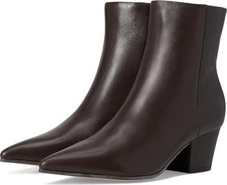 Nine West Savie Womens Boots Dark Brown Leather : 9.5 M