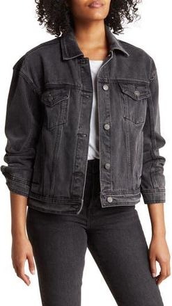 Walter Baker Shawna Denim Jacket in Black Wash at Nordstrom Rack, Size X-Small