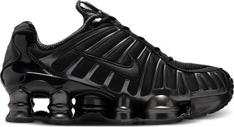 Nike Shox lace-up sneakers - women - Polyurethane/Fabric/Fabric/Rubber - 6.5 - Black