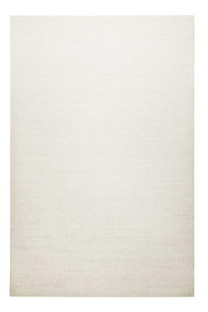 Green Looop Alfombra tejida a mano, kilim en algod&oacute;n y yute, beige marfil 130X190