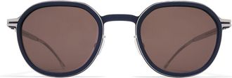 Mykita Birch 268 Mens Sunglasses Silver Size 47