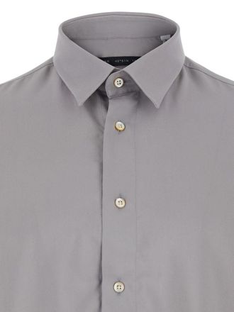 low brand Mens Shirt Grey Viscose
