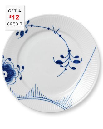 ROYAL COPENHAGEN 8.75In Fluted Mega Salad Platewith $12 Credit