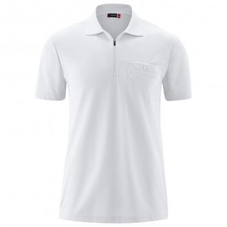 Maier Sports Arwin 2.0 Polo-Shirt f&uuml;r Herren | grau/wei&szlig;