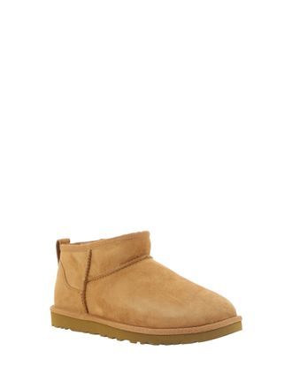 UGG Mens Boots Classic Ultra Mini Chestnut Suede Upper: Mutton