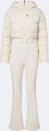 Yves Salomon Hooded down ski suit