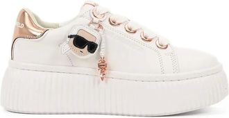Karl Lagerfeld Sneakers met plateauzool - Wit
