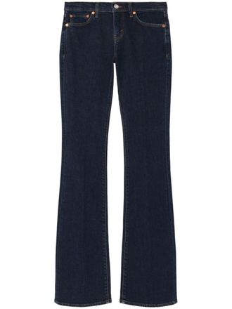 Re/Done Midrise Baby Boot bootcut jeans - Blauw