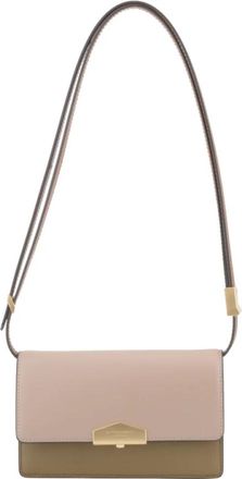 Pourchet Anjou Schoudertas - Dames - Schoudertassen - Beige - ONE Size - Leer - Tassen