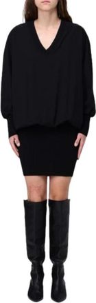 Pinko Pinko Kleedjes Black - Dames - Korte kleedjes - Zwart - XS - Kleedjes