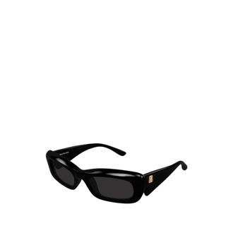 Balenciaga Rechthoekige Zonnebril - Dames - Accessoires - Zwart - Maat: 55 MM