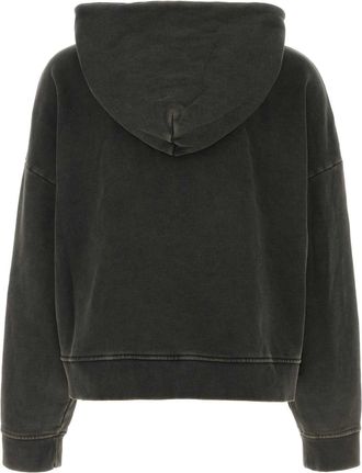 Entire studios Mens Hood Hoodie Black Cotton Sweater