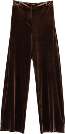 Cenere GB Pantaloni in velluto - Marrone
