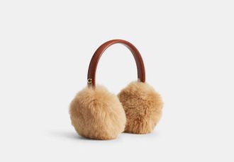 Coach Shearling Earmuffs