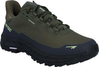 Hi-Tec ALTITUDE LITE WP Mens Olive Night/Charcoal Grey/Lime Hiking Boots - Size UK 12