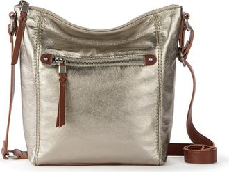 The Sak Ashland Leather Crossbody Bag in Pyrite at Nordstrom