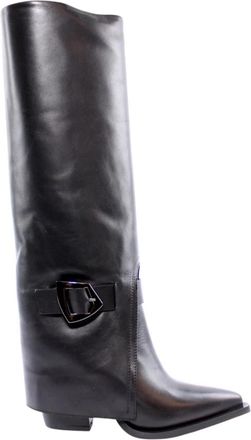 Elvio Zanon York Heeled Boots - Dames - Cowboylaarzen - Zwart - 38 EU - Schoenen