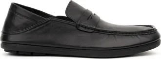 Sergio Moretti Schoenen, Heren, Zwart, 42 EU, Leer, Casual Gesloten Instappers