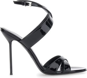 PARIS TEXAS Schoenen, Dames, Zwart, 40 EU, Leer, Lidia Sandalen