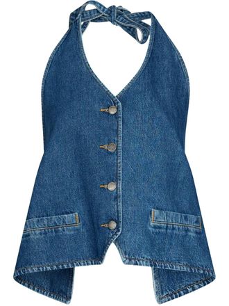 Liu Jo denim top - Blue