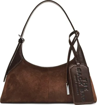 Marc Jacobs Small The Sack Bag Crinkled Leather Hobo in Dark Brown at Nordstrom
