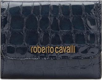 Roberto Cavalli leather wallet - Blue