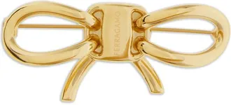 Ferragamo Vara Bow Broach