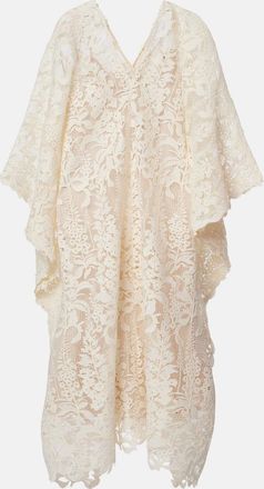 Oscar De La Renta Guipure lace kaftan