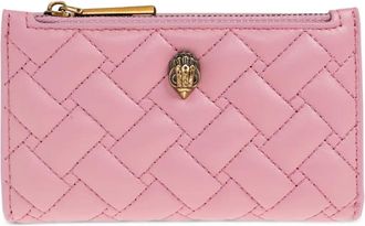 Kurt Geiger Portafoglio bi-fold trapuntato - Rosa