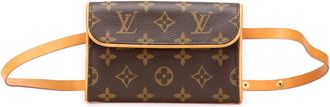 Louis Vuitton Marsupio Pochette Florentine con monogramma 2003 - Marrone