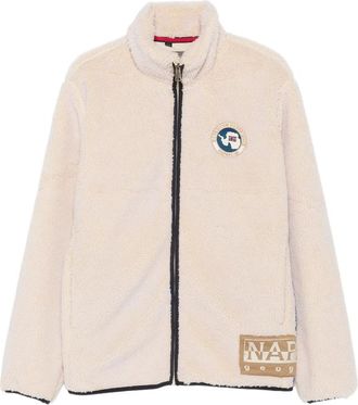 Napapijri Logo-patch Fleece Jacket